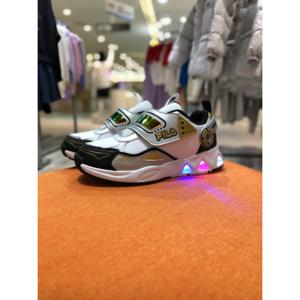 [휠라키즈] 키즈 아동화 휠봇 라이트 KD 3XM02396G 100