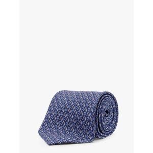 FERRAGAMO Silk Tie with Varenne print 350979