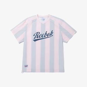 [리복] 뉴베이직 레터링 반팔 피스테 - 핑크 RETS5EM60P2