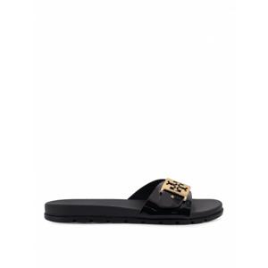 [TORY BURCH] 라프리마 여성 샌들 슬라이드 버클 인 paint 157872001 블랙 /8