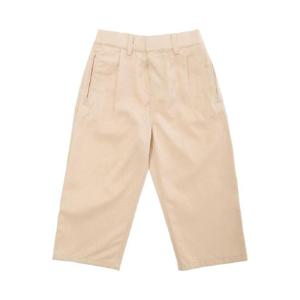 BURBERRY KIDS 신축성 있는 허리 밴드가 있는 코튼 혼방 베이비 베이지 팬츠 8095676A2015
