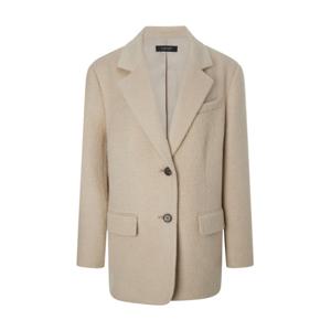 질스튜어트 뉴욕 여성 24FW 베이지 포켓 울혼방 하프코트 WJCO4D250I2