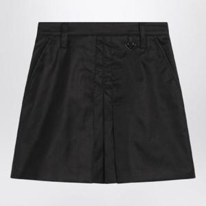 PRADA Black mini skirt in Re Nylon 21Y009OOO1WQ8/R_PRADA-F0002