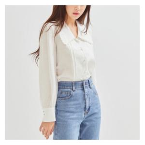 [로엠]빅카라 블라우스 (RMBLC23RT3-T)