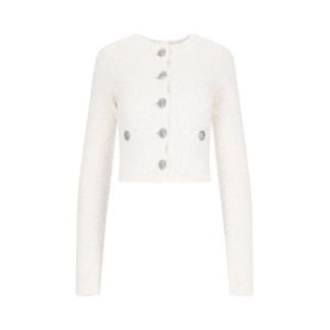 발렌시아가 가디건 793604T33289000 WHITE