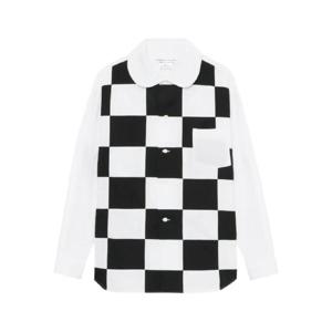 25 SS 꼼데가르송 체커 보드 피터팬 칼라 셔츠 ROB007051SS25 TP439422681