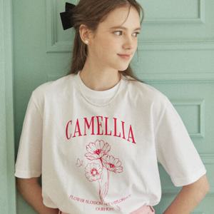 [아워호프] Camellia T-shirt - White [H23SM-TS005-WHI]