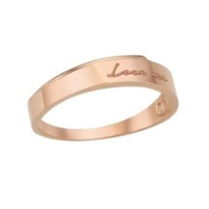 [로이드] 베이직 남성 각인 Love Me 14k 커플링 LRM19004G