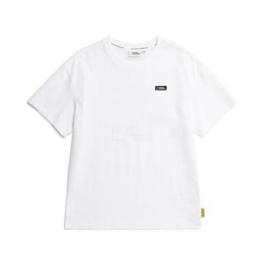 [내셔널지오그래픽키즈] K232UTS980 옐로우스톤 포인트 반팔티 WHITE
