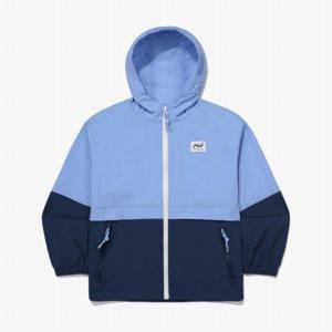 [38%OFF][휠라키즈] 톤온톤 컬러 바람막이 (FK2JKG2102X_LBU)