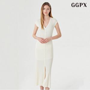 [GGPX]골지 슬림핏 롱 원피스 (GOBOW040D)