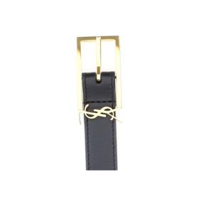 생로랑 가죽 벨트 7117902R20J1000 BLACK DOM