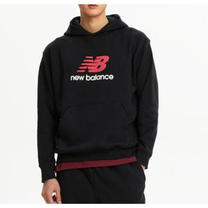 뉴발란스 공용 에센셜 빅로고 후드티 SEMI OVER FIT B1 NBN0F12211 19 CF