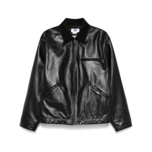 와타나베 준야 가죽 자켓 WNJ9051001 BLACK DOM