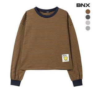 [BNX]단가라 스마일 맨투맨 (BX1TS008L0)