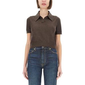 케이트 여성 브라운 폴로 반팔니트 9747511_K511393