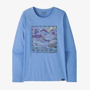 [파타고니아]45165Q5 우먼즈 롱-슬리브드 캐필린 쿨 데일리 그래픽 셔츠 - 랜즈 MDPT