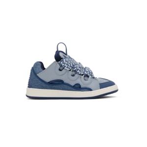 랑방 키즈스니커즈 키즈 블루 레이스업 스니커즈 252254M707002