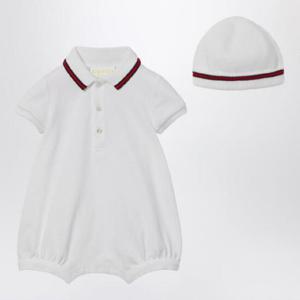 GUCCI 웹 디테일이 들어간 2피스 코튼 세트 810978XJGXV/Q_GUC-9250