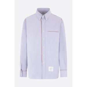 THOM BROWNE 코튼 옥스포드 셔츠 MWL406AF0313480