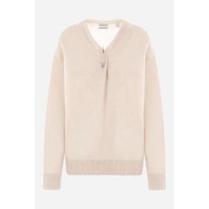 BURBERRY 핀이 달린 캐시미어 스웨터 8103784A4186