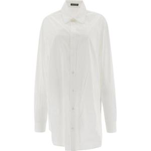 Ann Demeulemeester 슬라우치 롱라인 셔츠 2102WSH23125 001 TP942915947