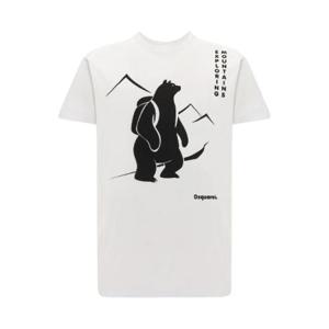 Dsquared2 그래픽 프린트 크루넥 티셔츠 S71GD1193S22427 100 TP943994080
