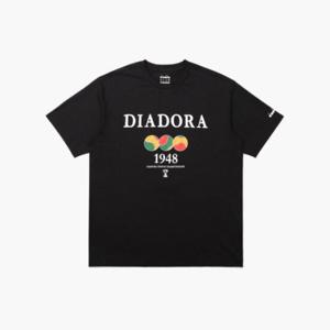 디아도라반팔티 KQJ D4221LRS50BLK 에어텍스컬러 볼 반팔 티셔츠 BLACK