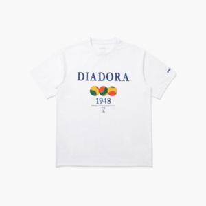 디아도라반팔티 KQJ D4221LRS50OWH 에어텍스컬러 볼 반팔 티셔츠 OFF WHITE