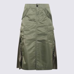사카이 숏 스커트 SCW205501 BROWN