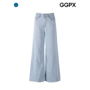 [GGPX]컷팅 와이드 데님 팬츠 (GP6PT023F)