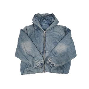 우영미 데님 후드 점퍼 블루   24FW W243JP26987L