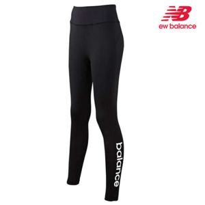 뉴발란스레깅스 XQS NBNS92W812-19 WOMEN 하이웨스트 워터 레터 레깅스
