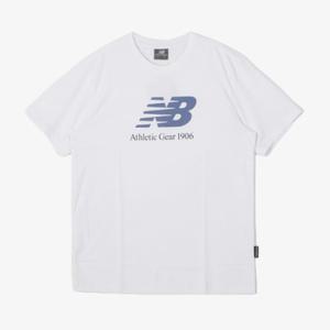 뉴발란스반팔티 XQS NBNEEC1163-10 UNI 에센셜 빅로고 반팔티 STANDARD FIT