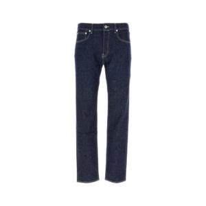 Kenzo 로고 패치 스트레치 데님 진 FE65DP1016S1 DM TP944635415