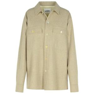 Jil Sander 버튼 플란넬 셔츠 J47DL0131J40182 252 TP944637472