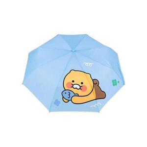 아트박스/키즈키즈 카카오 춘식이 포인트 3단 자동우산C83000*