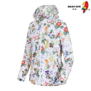 [마코] (여성)플라워 패턴 바람막이 점퍼_MMW1SF02