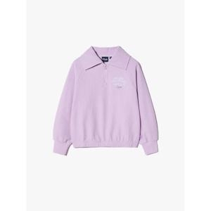 휠라키즈(FILA KIDS) (FK2POH1307F ORD) 여아 자가드 반집업 맨투맨 아동티셔츠