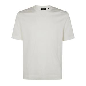에르메네질도제냐 반팔 티셔츠 RUB386A5B718 WHITE