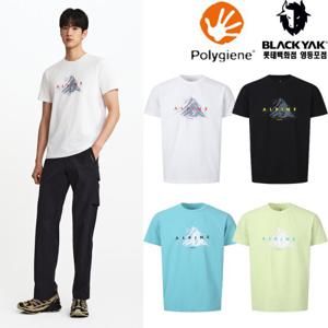 블랙야크 공용 알파인 그래픽 반팔티 1BYRTMU920