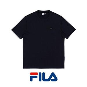 [휠라] HC06 깔끔 스몰 로고 면혼방 반팔티 RSF2134X