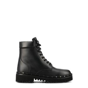 Valentino Garavani 럭스터드 레이스업 앵클 부츠 3W0S0HW8JUR 0NO TP936742976