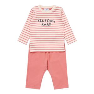 [블루독베이비8] FW25 골지 STRIPE 상하세트 HJ (45A7067216) (BLUEDOG BABY 유아 출산 백일 선물 도트 강