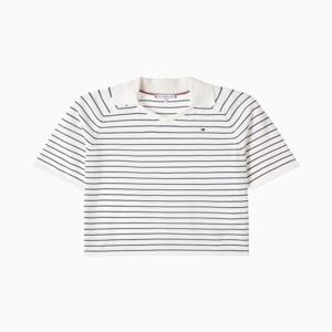 브이넥 슬릿 칼라 폴로 스웨터