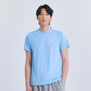 빅터 빅터 VT25ATS002M SKY 남성 반팔 티셔츠