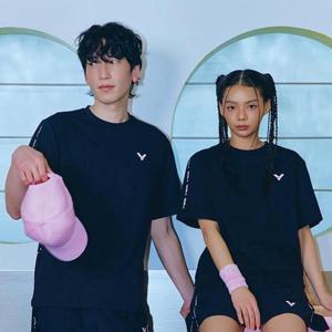 빅터 빅터 VT25ATS007U 남성 여성 반팔 티셔츠