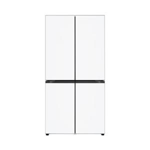 LG전자 LG 디오스 오브제컬렉션 베이직 4도어 냉장고 M875MHH021.AKOR [875L, 크림화이트]