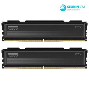 클레브 [서린공식] ESSENCORE KLEVV DDR5-6000 CL30 FIT V BLACK 패키지 서린 (32GB(16Gx2))