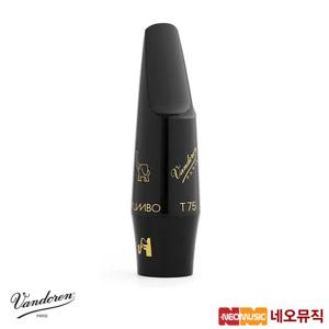 네오뮤직 [반도린테너색소폰마우스피스] Vandoren Tenor Saxophone Mouthpiece T75 (SM613B)(점보자바)
